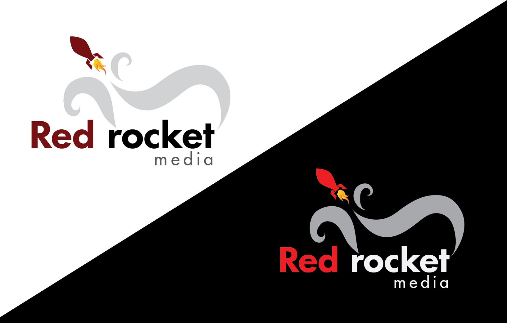 Лого и фирменный стиль для RedRocketMedia - дизайнер steel-shar