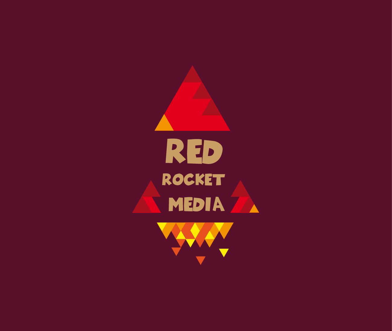 Лого и фирменный стиль для RedRocketMedia - дизайнер zera83