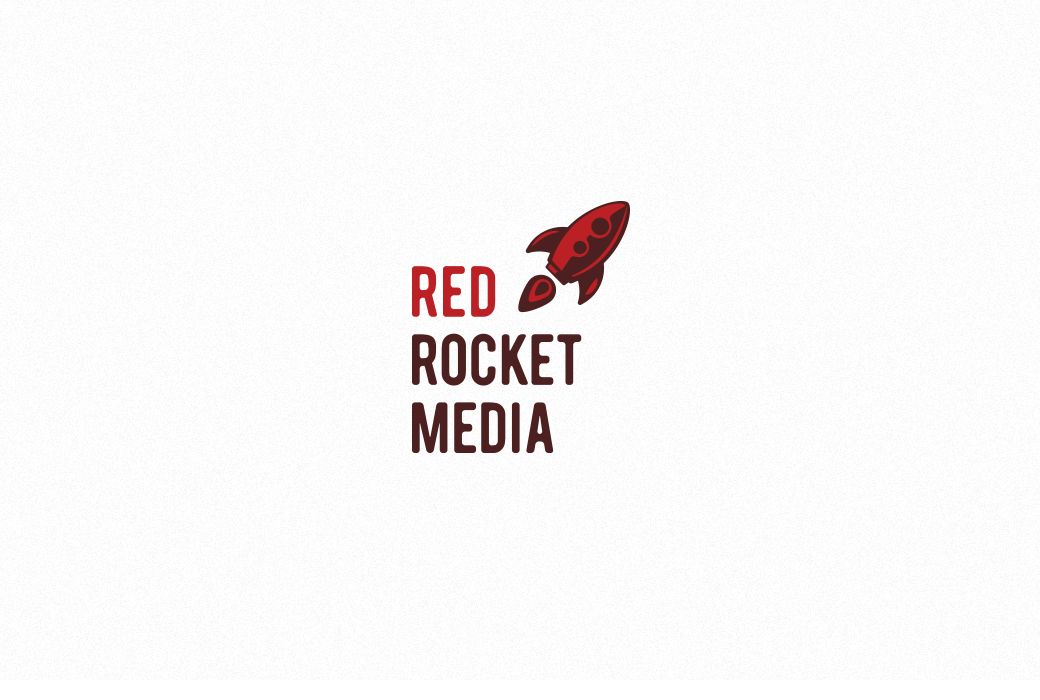 Лого и фирменный стиль для RedRocketMedia - дизайнер alinagorokhova