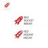 Лого и фирменный стиль для RedRocketMedia - дизайнер alpine-gold