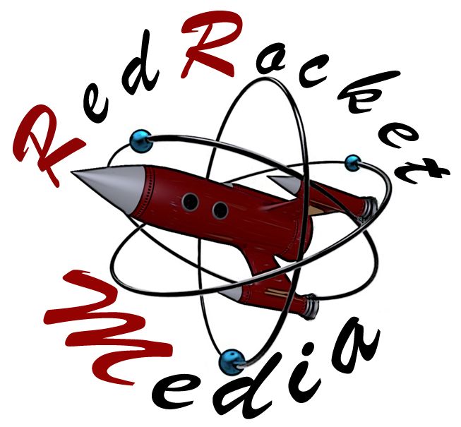 Лого и фирменный стиль для RedRocketMedia - дизайнер Shinizzzle