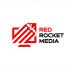 Лого и фирменный стиль для RedRocketMedia - дизайнер designer12345