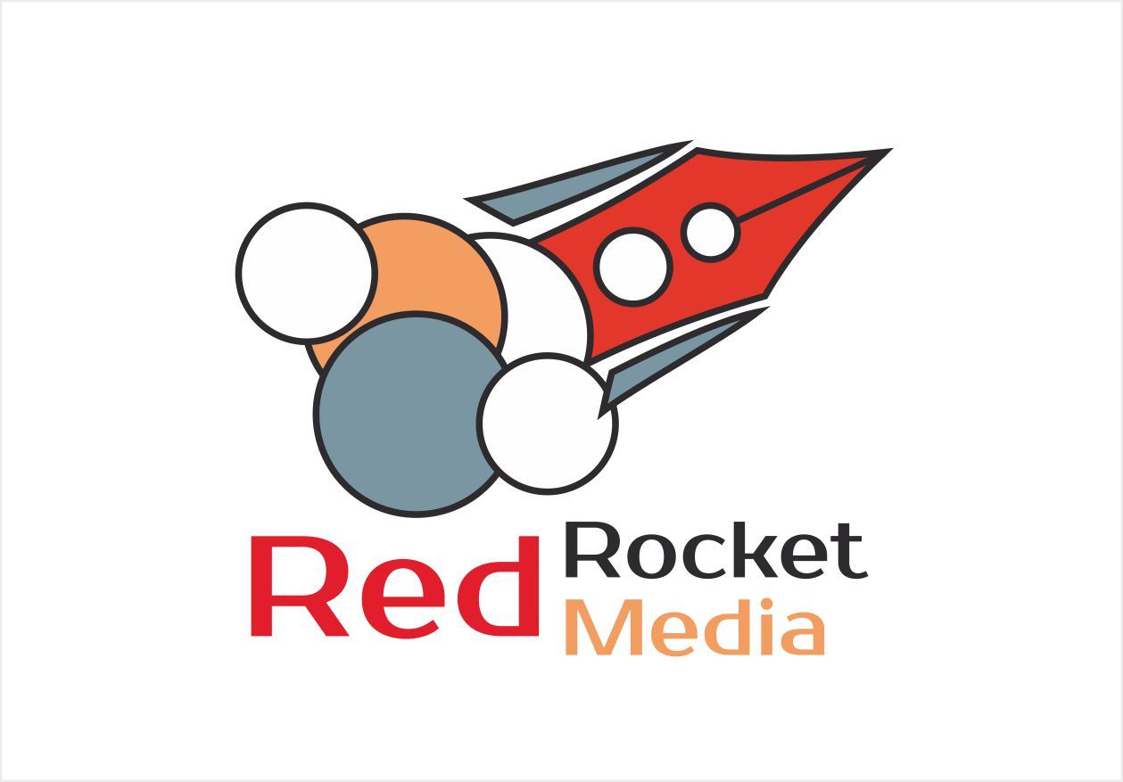 Лого и фирменный стиль для RedRocketMedia - дизайнер OlikaF