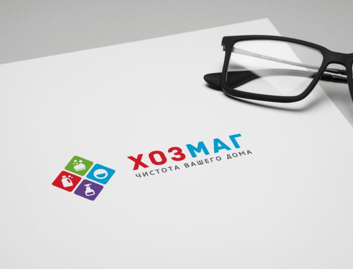 Логотип для ХозМаг - дизайнер U4po4mak