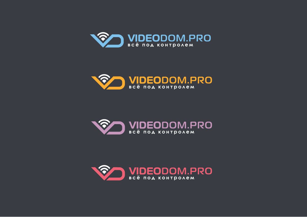 Логотип для videodom.pro - дизайнер peps-65
