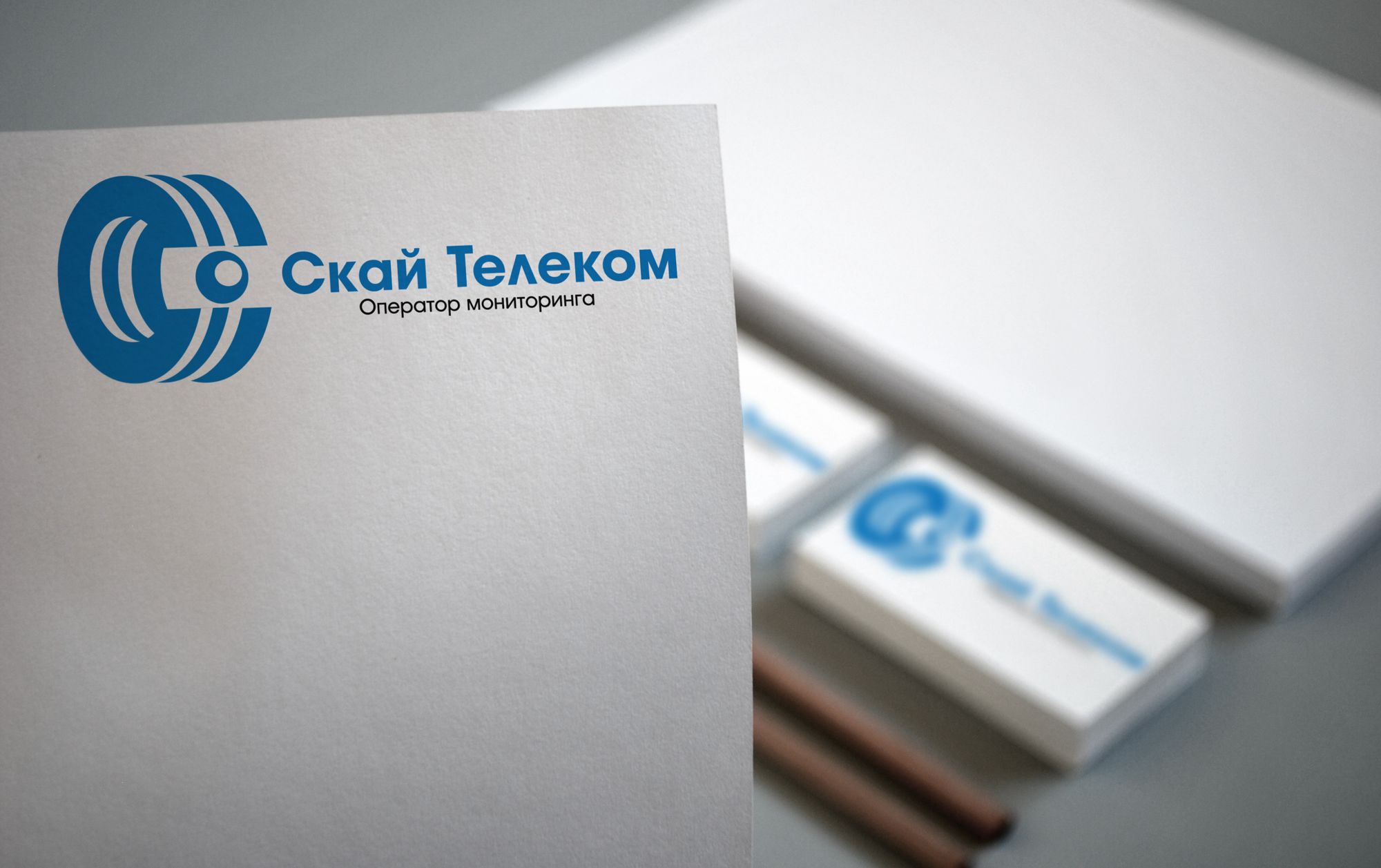 Логотип для Скай Телеком - дизайнер LisickayaMariya