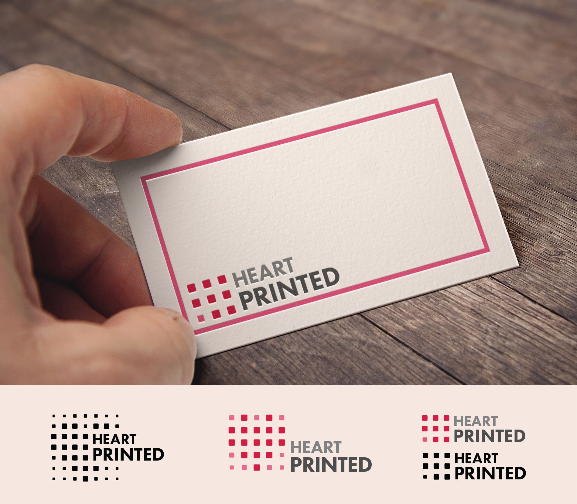 Логотип для Heart Printed - дизайнер V0va