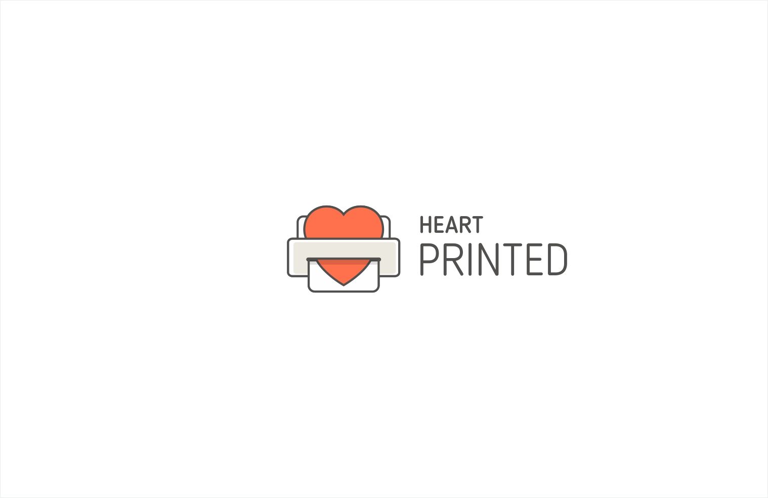 Логотип для Heart Printed - дизайнер mikewas