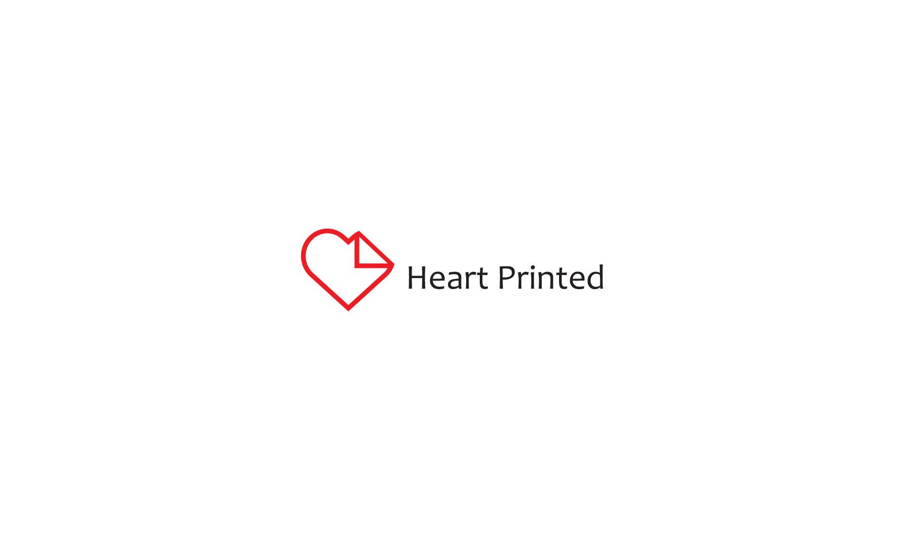 Логотип для Heart Printed - дизайнер ChameleonStudio