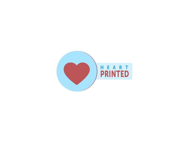Логотип для Heart Printed - дизайнер alexandersamar
