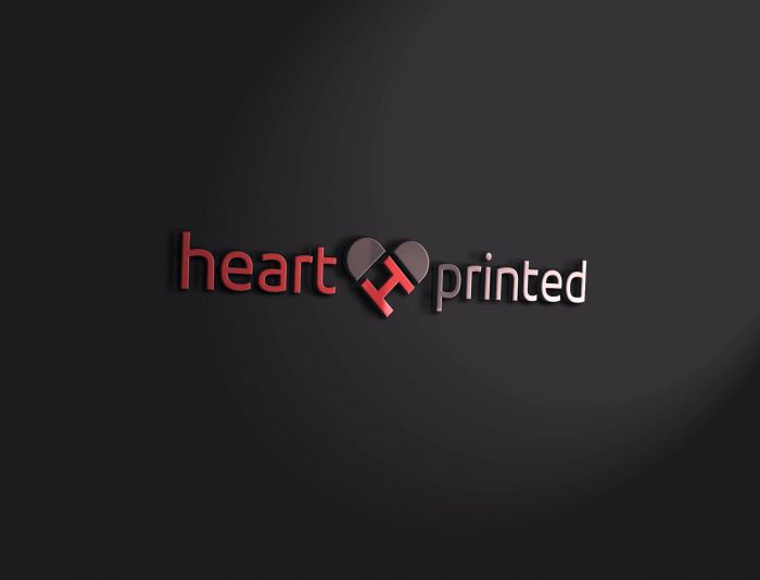 Логотип для Heart Printed - дизайнер nuttale