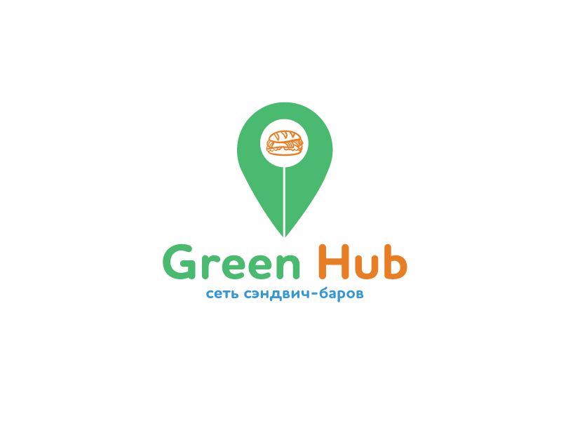 Логотип для Green Hub - дизайнер chebdesign