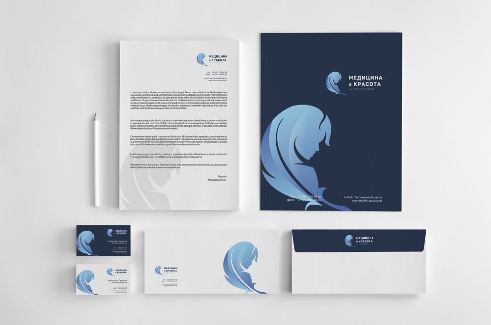 Лого и фирменный стиль для Медицина и Красота на Павелецкой - дизайнер zozuca-a