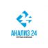 Логотип для Анализ 24 - дизайнер AlexSh1978