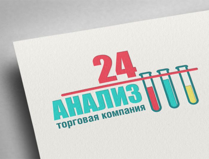 Логотип для Анализ 24 - дизайнер Natka-i