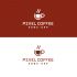 Лого и фирменный стиль для Pixel Coffee - дизайнер U4po4mak