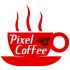 Лого и фирменный стиль для Pixel Coffee - дизайнер pochinkina