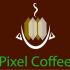 Лого и фирменный стиль для Pixel Coffee - дизайнер nanalua