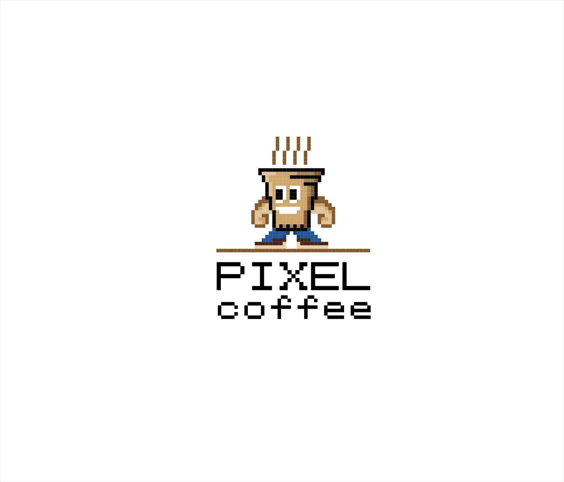 Лого и фирменный стиль для Pixel Coffee - дизайнер kras-sky