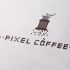 Лого и фирменный стиль для Pixel Coffee - дизайнер sharipovslv