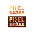 Лого и фирменный стиль для Pixel Coffee - дизайнер nadtat