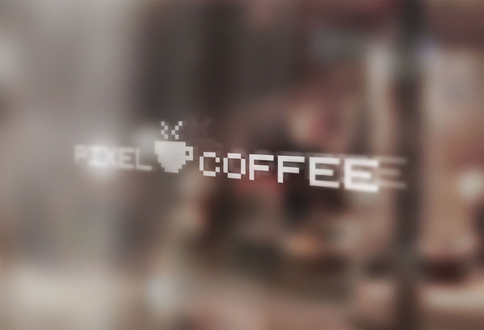 Лого и фирменный стиль для Pixel Coffee - дизайнер kupka
