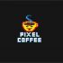 Лого и фирменный стиль для Pixel Coffee - дизайнер luishamilton
