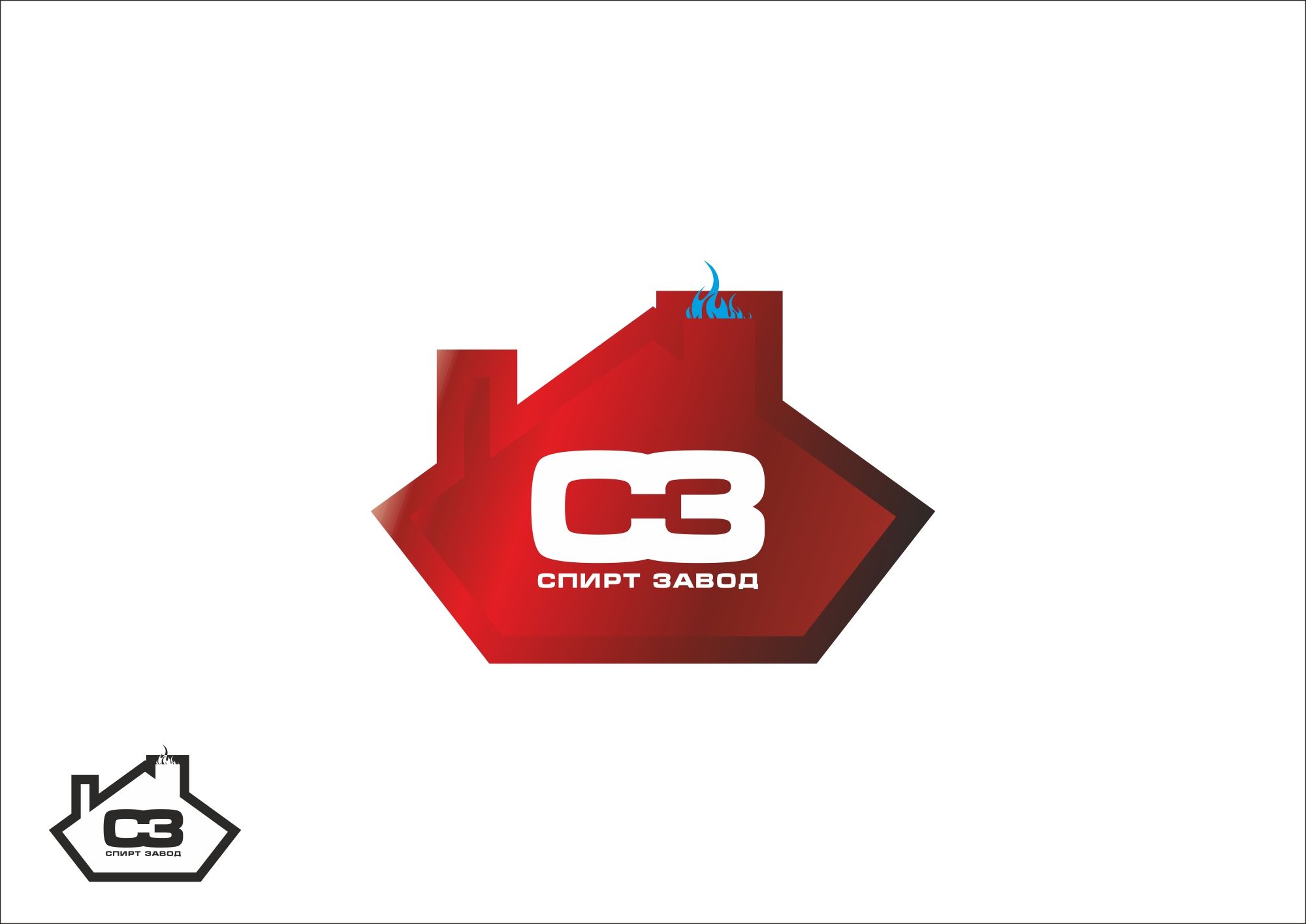 Логотип для СПИРТ Завод - дизайнер maks_mir