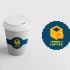Лого и фирменный стиль для Pixel Coffee - дизайнер Krupicki