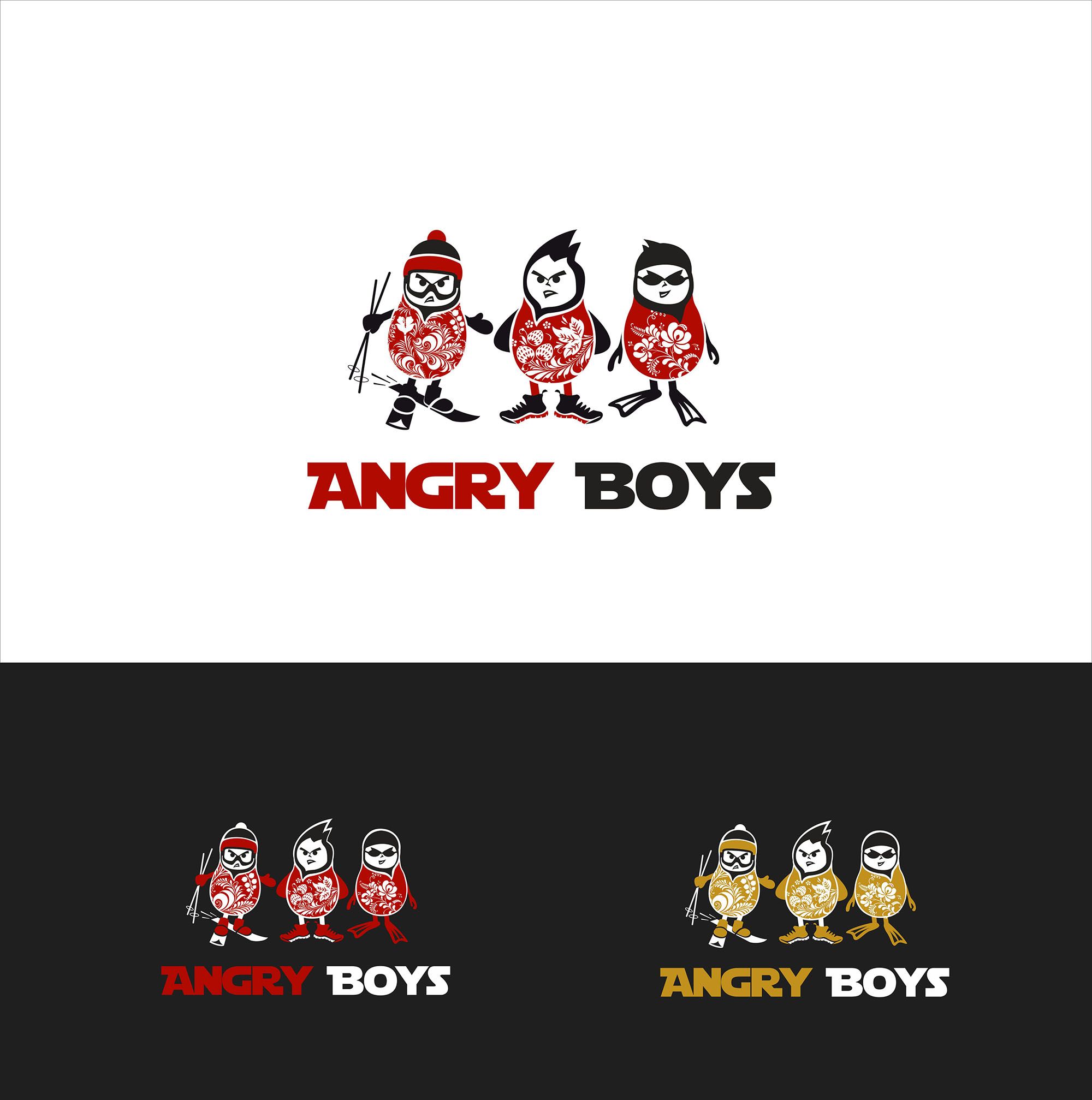 Логотип для Angry Boys - дизайнер katarin