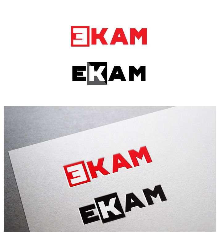 Логотип для сервиса ЕКАМ (кириллица) - дизайнер Letova