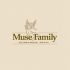 Логотип для Музыкальная школа Muze Family - дизайнер Zheravin