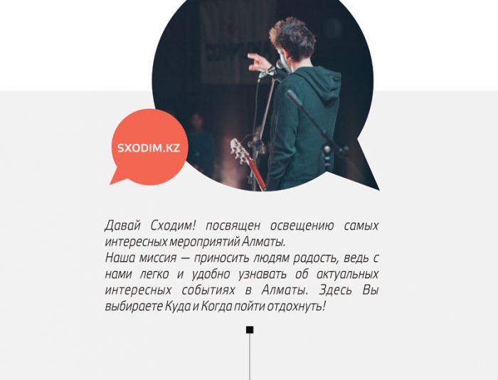Создание фирменного стиля для сайта sxodim.kz - дизайнер Avrora