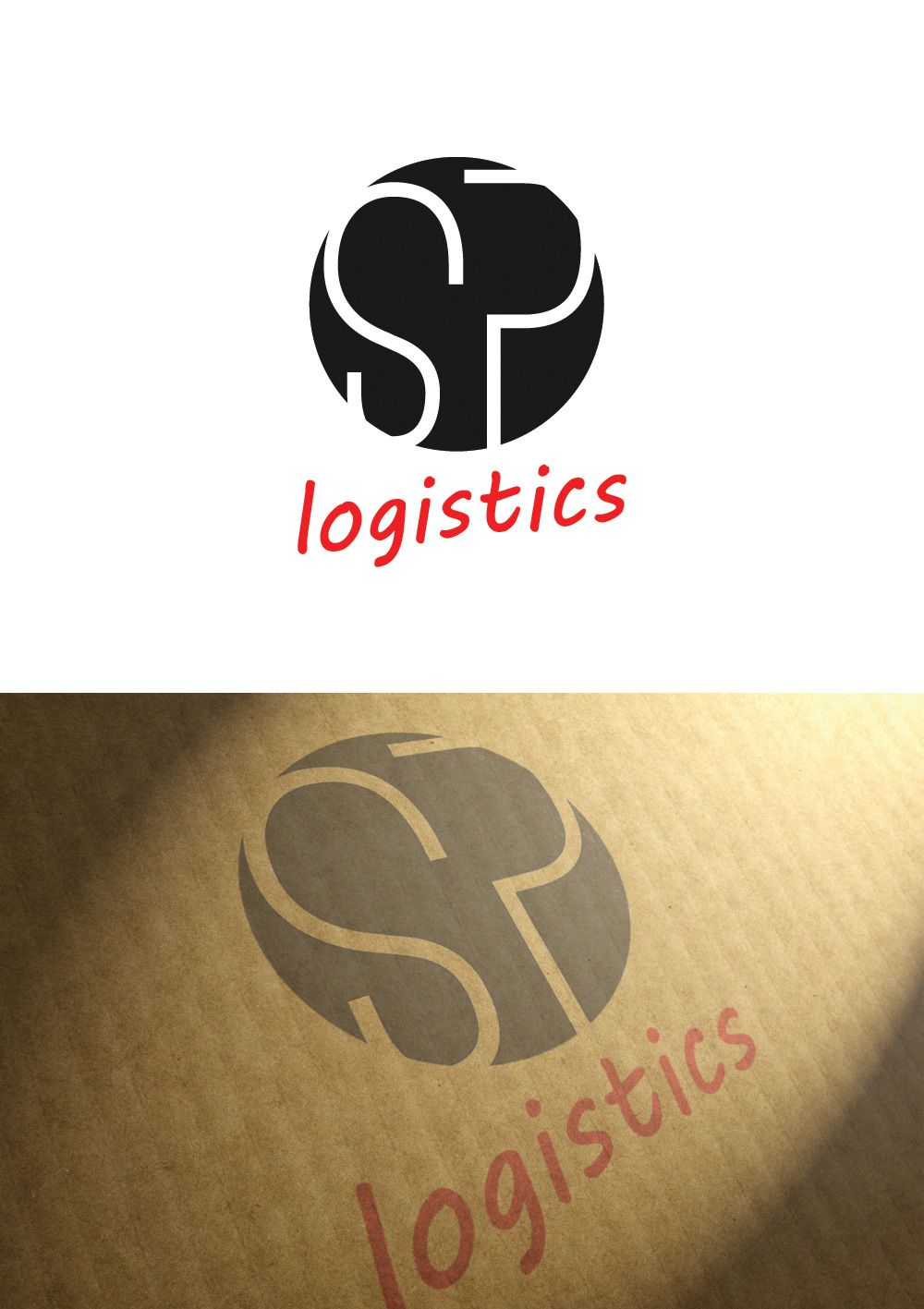 Логотип для SP logistics - дизайнер GreenRed