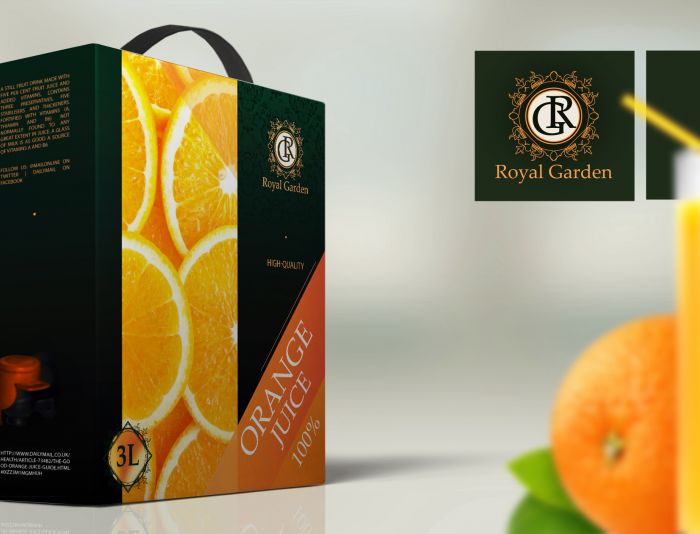 Упаковка и логотип для Royal Garden - дизайнер il-in
