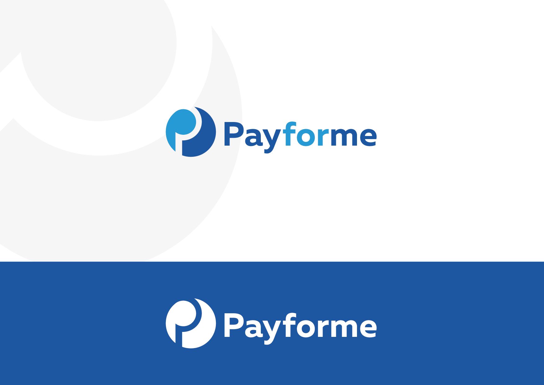 Логотип для payforme - дизайнер NickKit