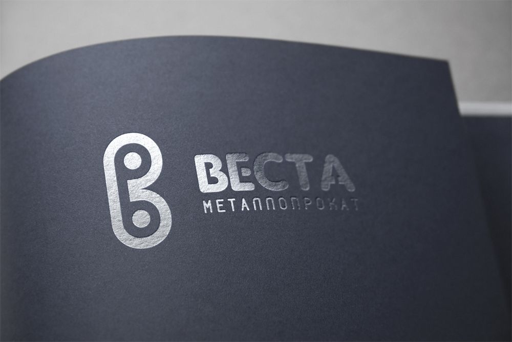 Логотип для Веста. Металопрокат - дизайнер VF-Group