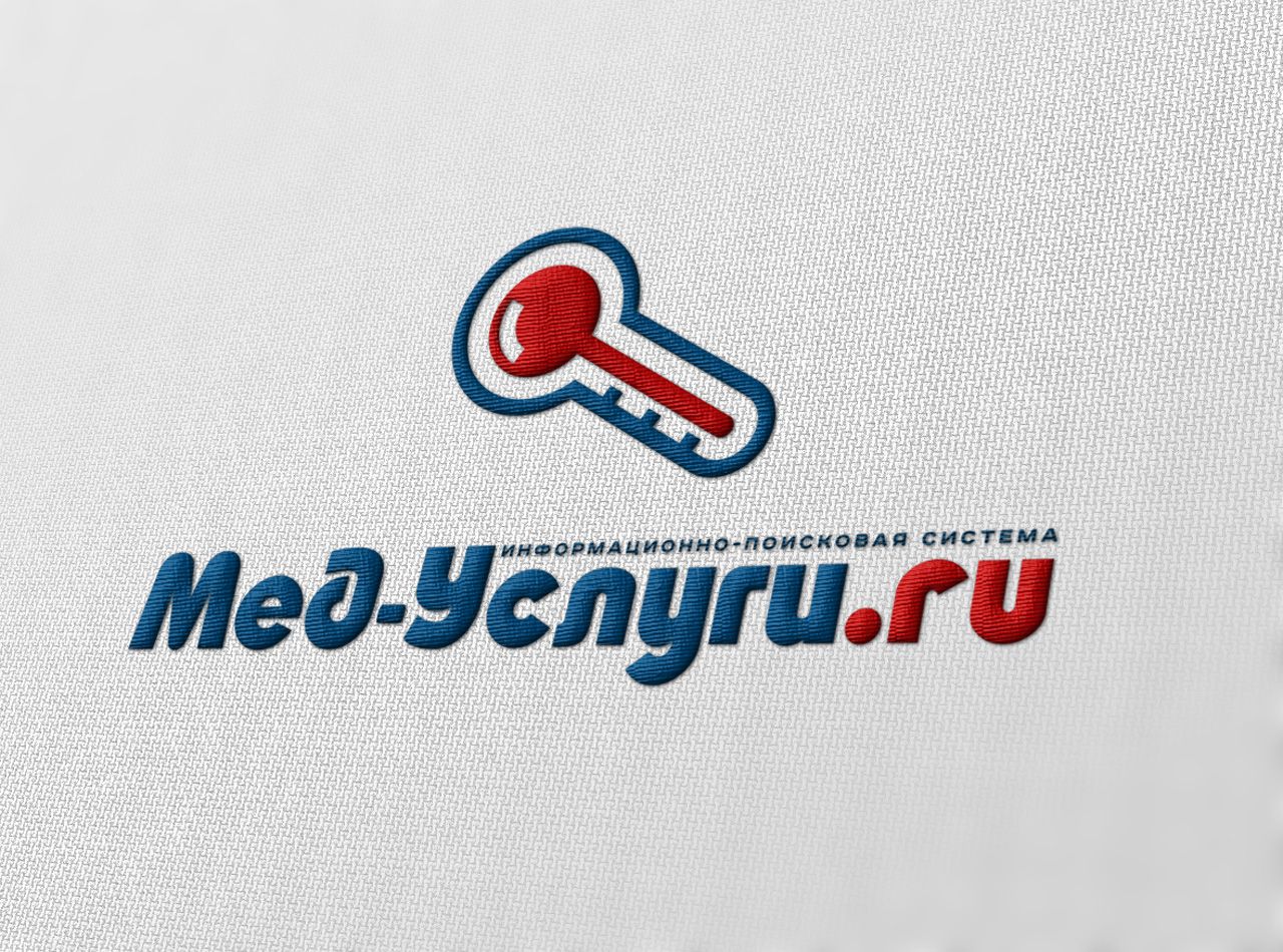 Логотип для Мед Услуги .ru  Информационно-Поисковая система - дизайнер Advokat72