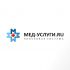 Логотип для Мед Услуги .ru  Информационно-Поисковая система - дизайнер ideograph