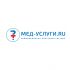 Логотип для Мед Услуги .ru  Информационно-Поисковая система - дизайнер GreenRed