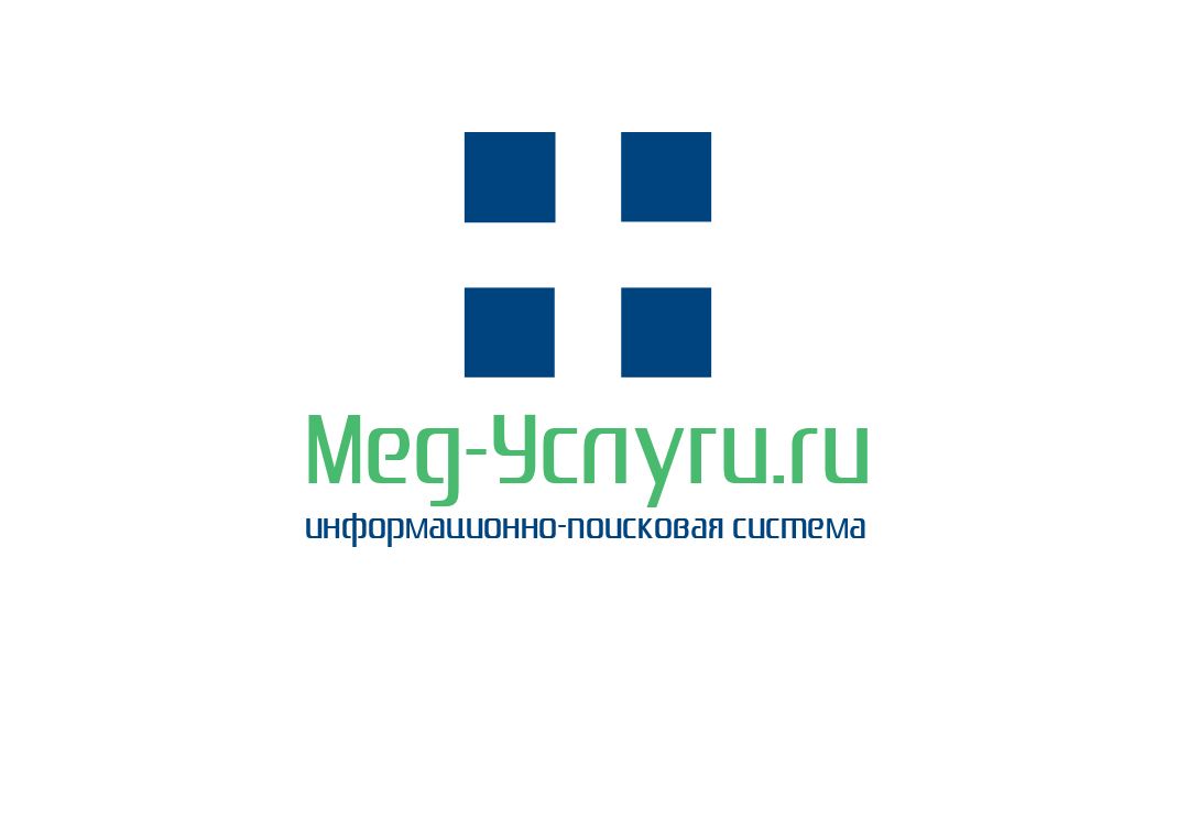 Логотип для Мед Услуги .ru  Информационно-Поисковая система - дизайнер Dizayart