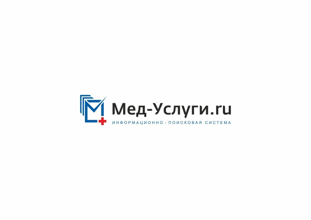 Логотип для Мед Услуги .ru  Информационно-Поисковая система - дизайнер zozuca-a