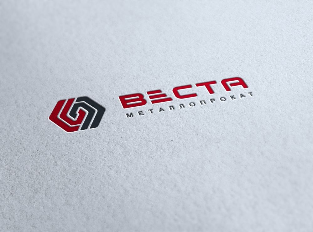 Логотип для Веста. Металопрокат - дизайнер zozuca-a