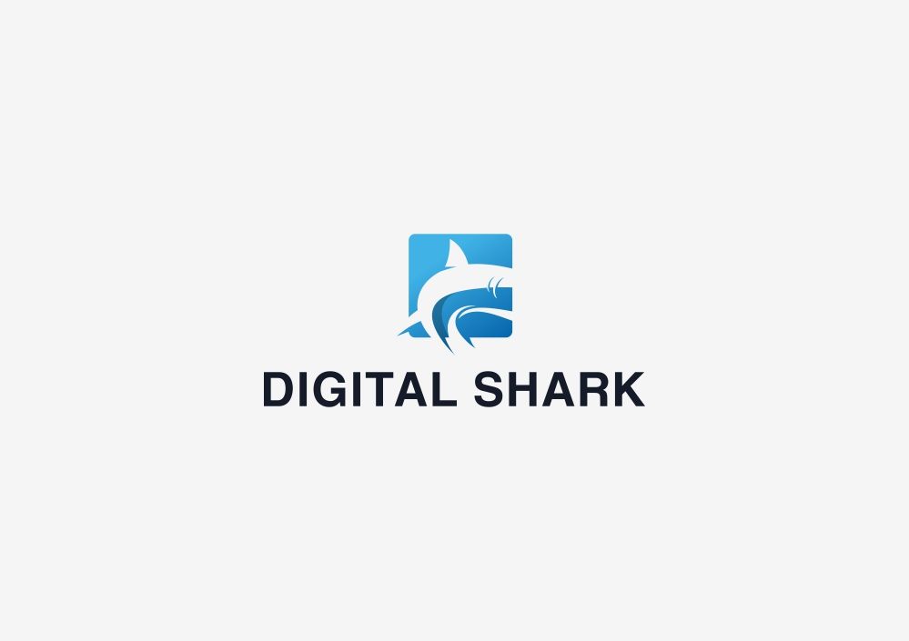 Лого и фирменный стиль для DIGITAL SHARK - дизайнер zozuca-a