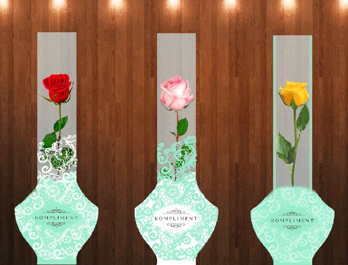 Упаковка для продажи розы  - дизайнер Polly668
