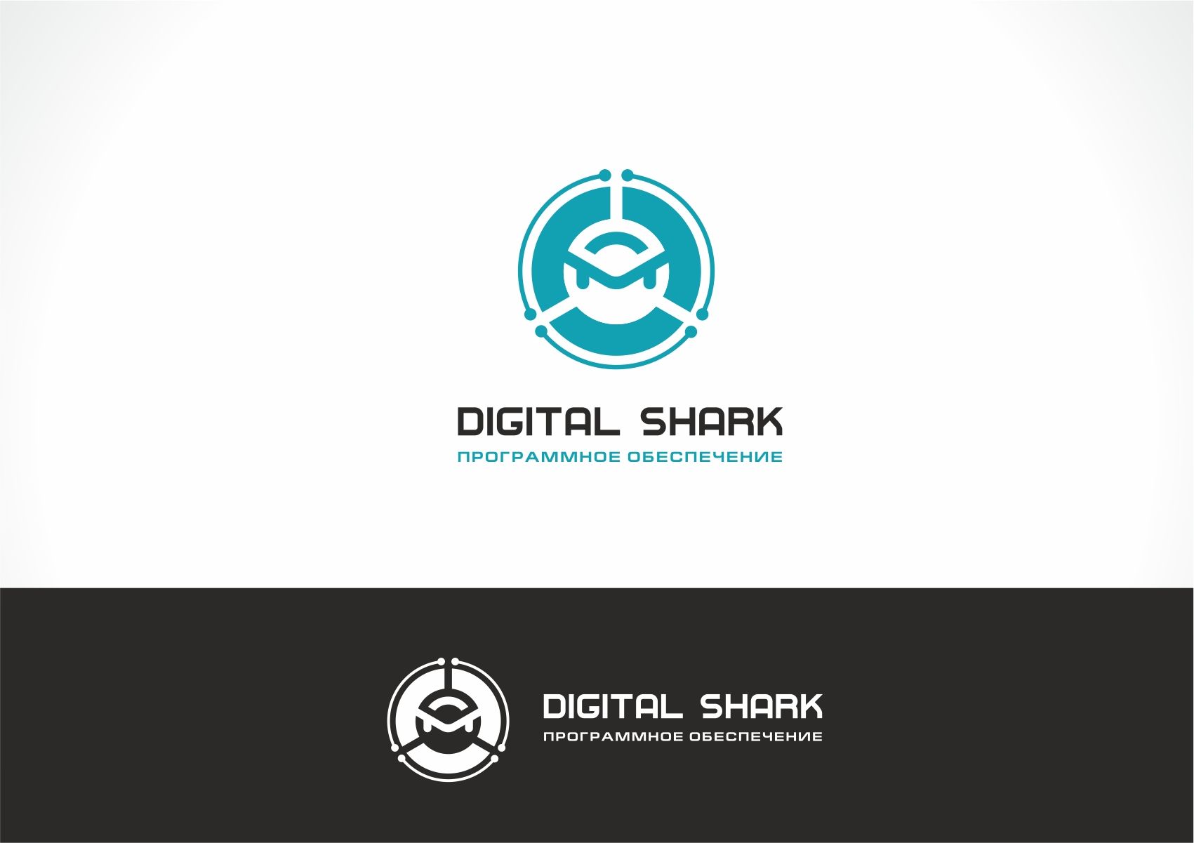 Лого и фирменный стиль для DIGITAL SHARK - дизайнер designer79