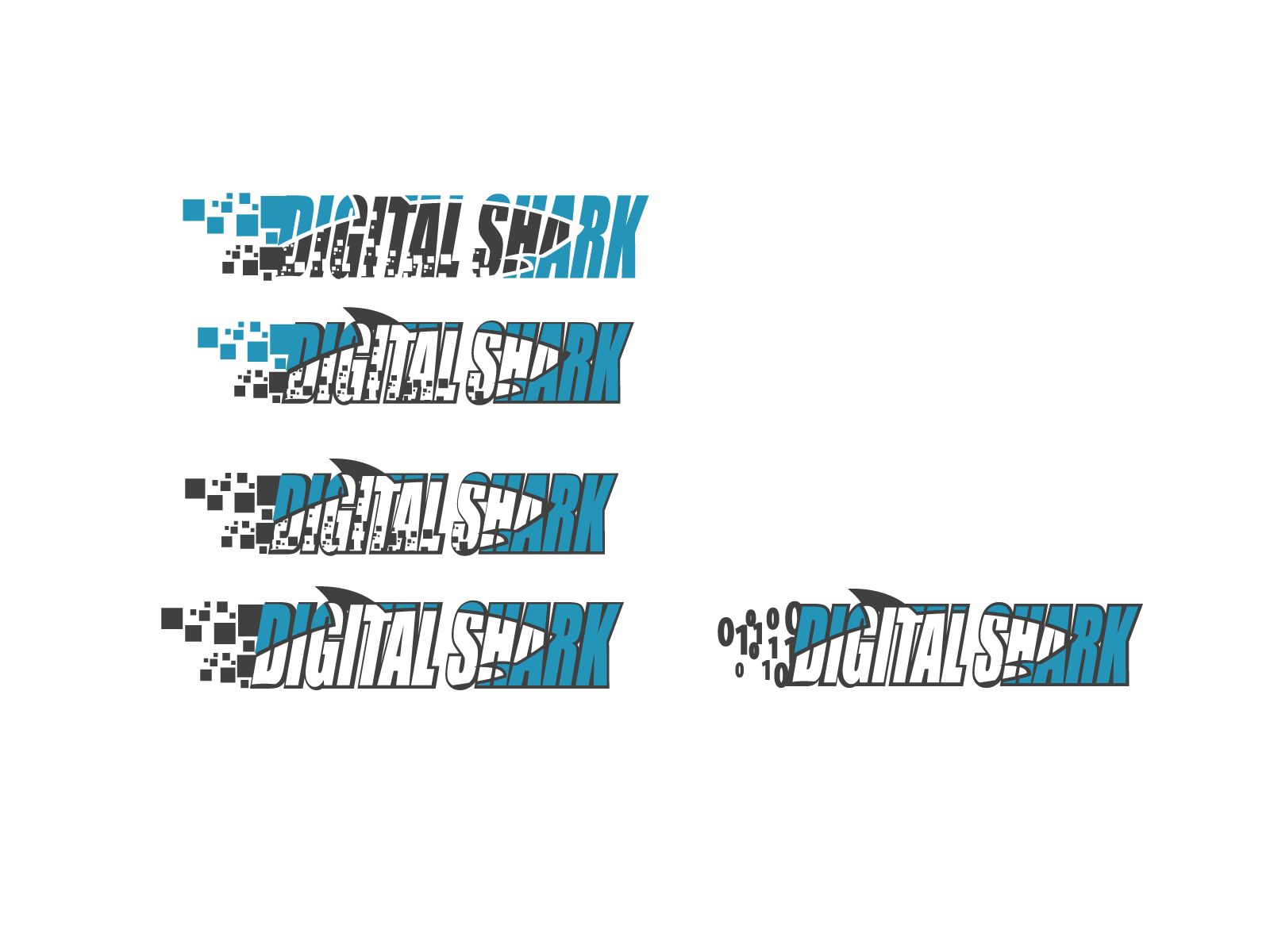 Лого и фирменный стиль для DIGITAL SHARK - дизайнер Bukawka
