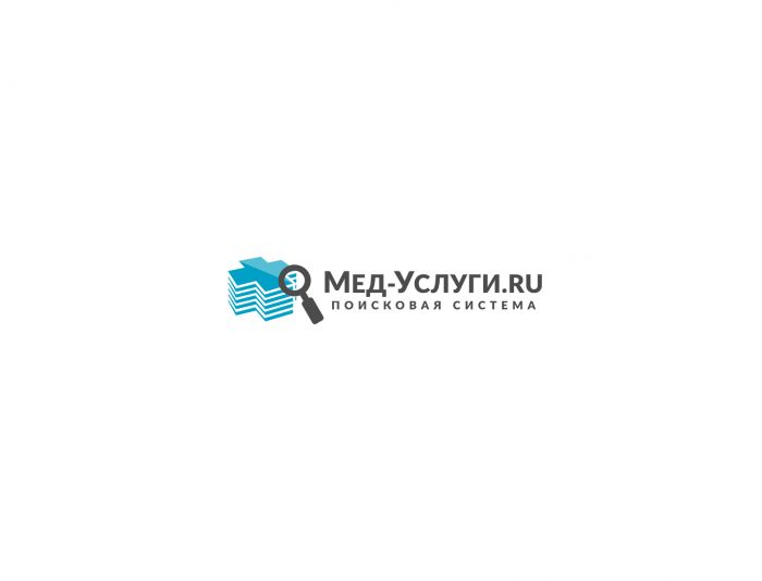 Логотип для Мед Услуги .ru  Информационно-Поисковая система - дизайнер zet333