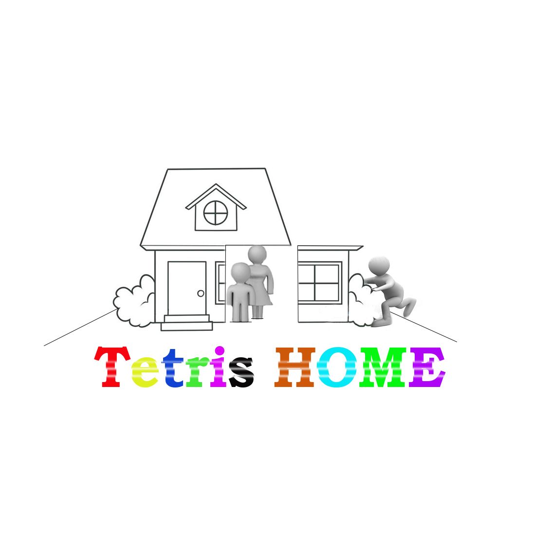 Логотип для Tetris home - дизайнер Ildar