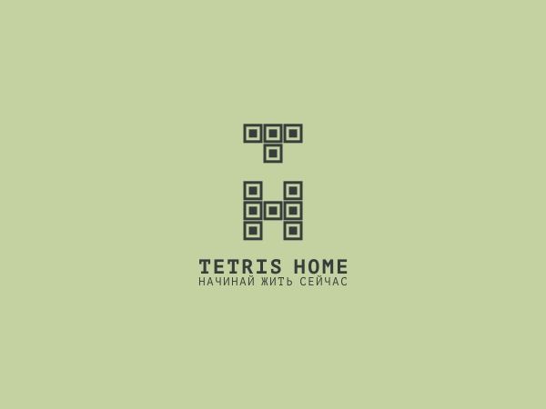 Логотип для Tetris home - дизайнер ikreatika